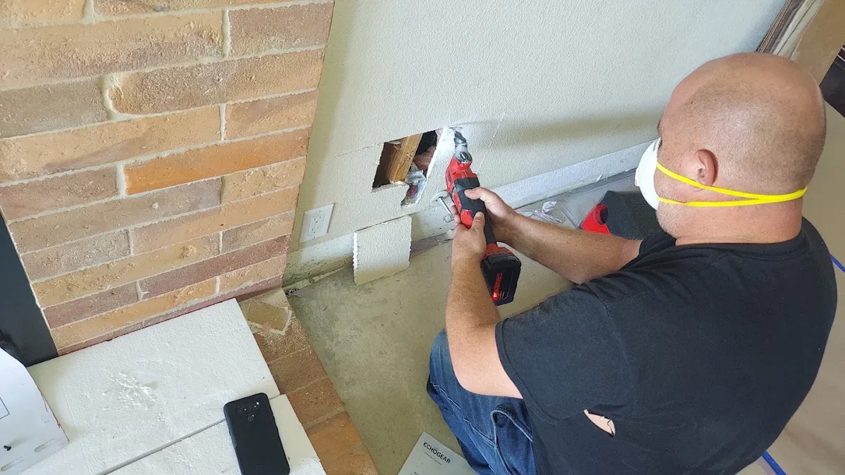 Leak detection & in-wall repair